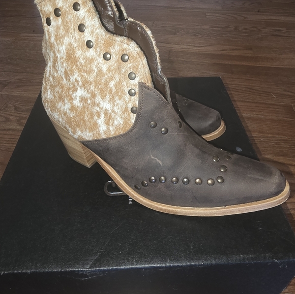 Agave sky studded cowgirl boots - Picture 3 of 4